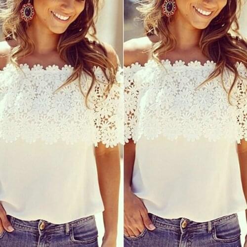 Jlong Lace Blouses