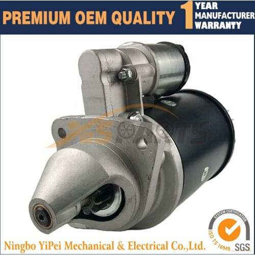 New Starter Motor For MASSEY FERGUSON TRACTOR MF-374 MF-377 27539E 27572 NSB529