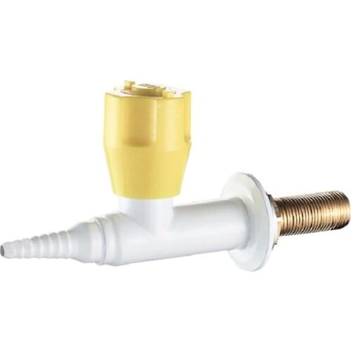 K001 Pure Copper Single port Wall style Laboratory gas tap