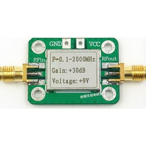 RF amplifier 0.1--2000MHz 32dB