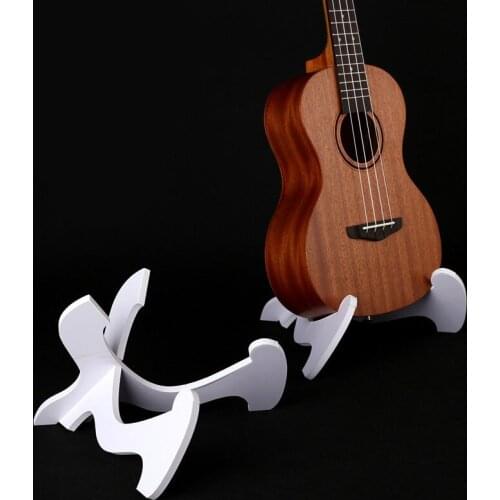 Foldable Ukulele Accessories Collapsible Holder Stand Portable Ukulele Violin Holder for Shop Bar Musical Instrument Display