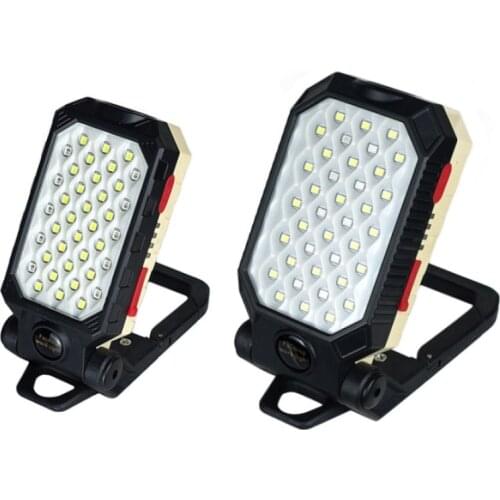 Kawatik Magnetic LED Work Light COB Inspection Lamp Torch USB Rechargeable Folding For Camping Hunting