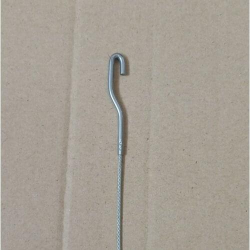 J-End Stainless Steel Cable Rope 2pcs/Bag Picture Hanging System Hooks Rail Track Hanger Gallary Museum Display Art Haning Tool