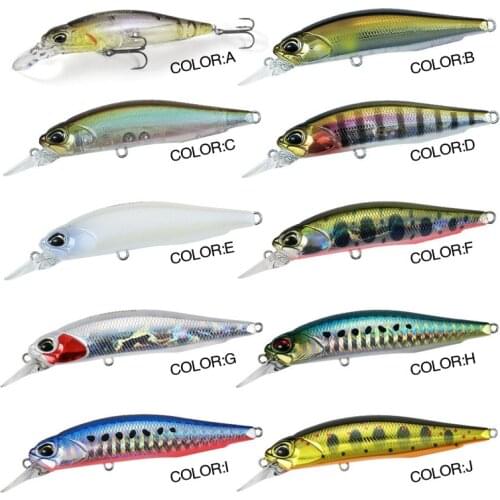 Japan Fishing Lure 2021 Bass Pike Floating Minnow Lures Rozante Jerkbaits Artificial Hard Baits Wobblers 77mm8.4g Fishing Tackle