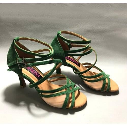 New Latin dance shoes for women ballroom salsa shoes tango shoes & wedding shoes 6208DGS