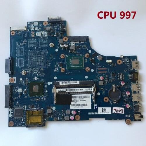 ZZZNAYQ Laptop motherboard For DELL Inspiron 3521 with CPU Core SR0V5 997 Mainboard LA-9104P CN-0YN8TC 0YN8TC tested fully