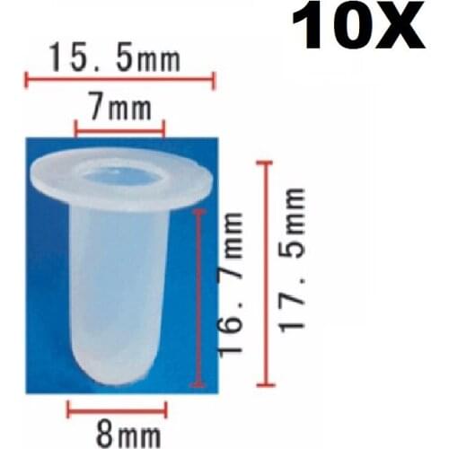 10pcs OE Nylon Door Panel Clip Retainers Fit For BMW