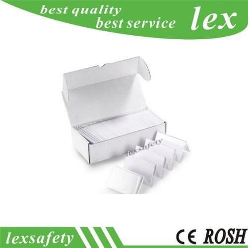 100PCS/Lot Rewritable RFID 1k Blank Original S50 Chip Card / White Thin PVC Card 13.56mhz ISO14443A IC Smart Card