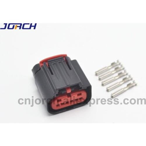 5 Sets 6 Pin Tyco Electronic connector plug For GM Alloytec V6 DBW Accelerator Throttle Pedal 1-1419168-1