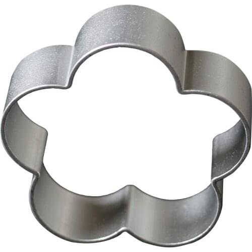 Plum Flower Shape Aluminium Mold Sugarcraft Biscuit Cookie Tool Cake Pastry Baking Cutter Mould Tool baking tools for cakes Gift