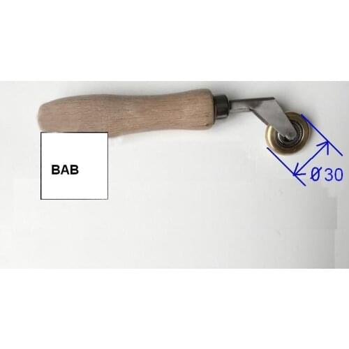 Free Shipping 6mmx30mm Brass Penny Roller/presssure welder roller for Single Ply Roofing/hot air gun/heat gun/plastic welder