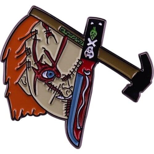 Charles Lee Ray Good Guy Doll Badge Chucky is a doll of many faces. He can be your friend til the end or he can be a nightmare