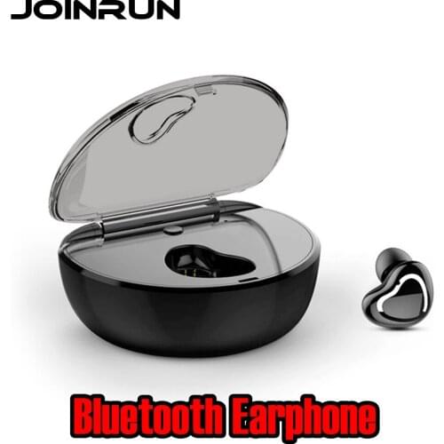 Joinrun Wireless Bluetooth Earphone Earbud Sport with Charging Case Mini Invisible In Ear Earpiece Handsfree Headset With MIC