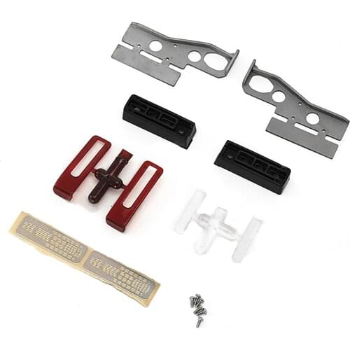 DIY Tail Light Kit Set for 1/14 Volvo Wooden Car Trailer Truck Modification Parts