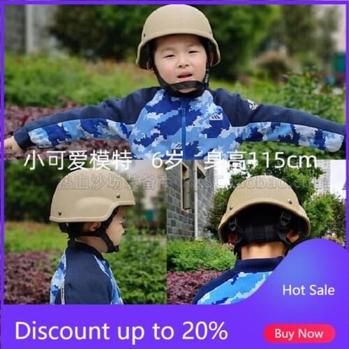 Mich2000 Tactical Youth CS Field Outdoor Riding And Protection Training Helmet