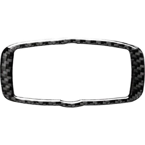 Carbon Fiber Headlight Switch Frame Trim Sticker for BMW X5 E70 X6 E71 X5 E60