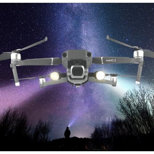 Drone Night Flight LED Light Lighting Use AA battery photography Spare parts lamp For DJI Mavic 2 pro / Zoom Drone Accessories