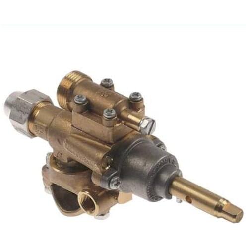 PEL Gashahn PEL22S/O mit Zundsicherung mit Rohranschluss