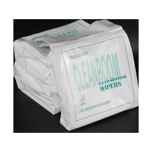 FEORLO 100pcs/bag 6x6 LCD cleanroom wiper cleaning cloth for phone touch screen and camera lens lcd repair tools