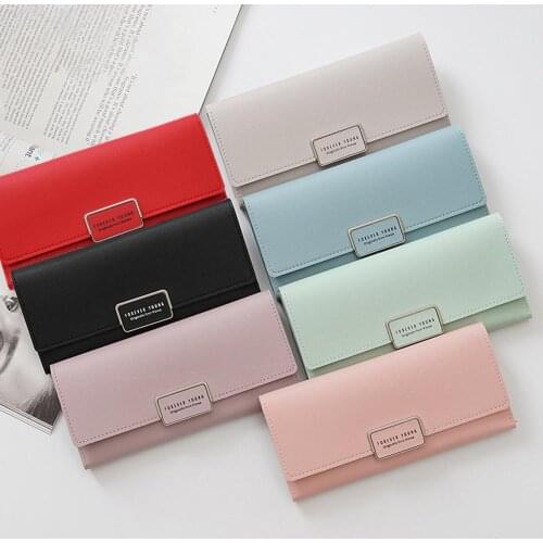 Women Handbag High Quality Ladies PU Leather Purse Standard Clutch Handbag Fashion Casual Long Notecase