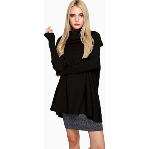 NWT Super Quality Women Outdoor Tank Top Pullover Knitted Autumn Pullover Long Sleeve Shirt Clothing