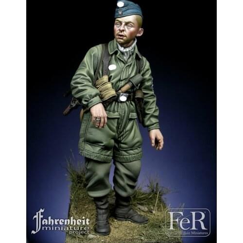 1:24 Resin Figure Soldier Model Soldier War Scene 146