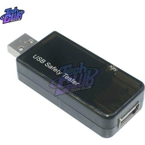 3V-30V 6-in-1 USB Safety LCD Voltage Current Tester Fast Charger Explosion-Proof Detector Voltmeter for Mobile Phone Tablet