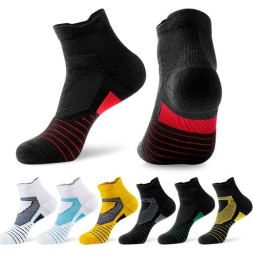 5 Pairs Set Unisex Sport Socks Women Men Running Socks Breathable Short Tube Socks Anti-Sweat Outdoor Basketball Soccer Socks
