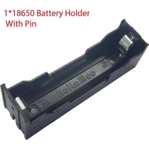 5 Pcs ABS 18650 Battery Holder With Pin Battery Case Box For 18650 Rechargeable Battery 3.7V DIY