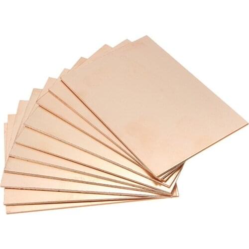 5Pcs One Side Copper Clad 70x100x1.5mm Single PCB Board Glass Fiber Home Improvement Connector