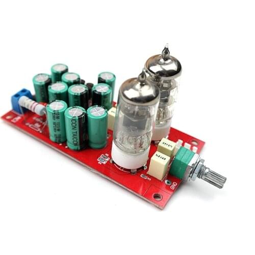 6J1 HiFi stereo tube electronic valve preamplifier board 100mm * 50mm