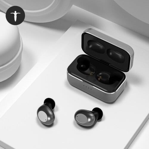 ABRAMTEK E4 Wireless Headphones Earbuds in Ear,Noise Cancelling Mic/Hi-Fi Stero Sound,IPX6 Waterproof TWS Bluetooth Earphones