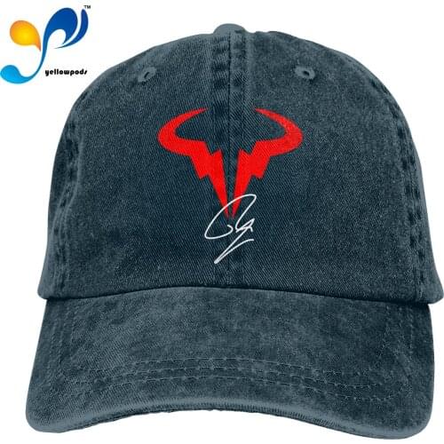 Print 3D Nadal Bull Logo Outdoor Leisure Baseball Caps Adjustable Hip Hop hat