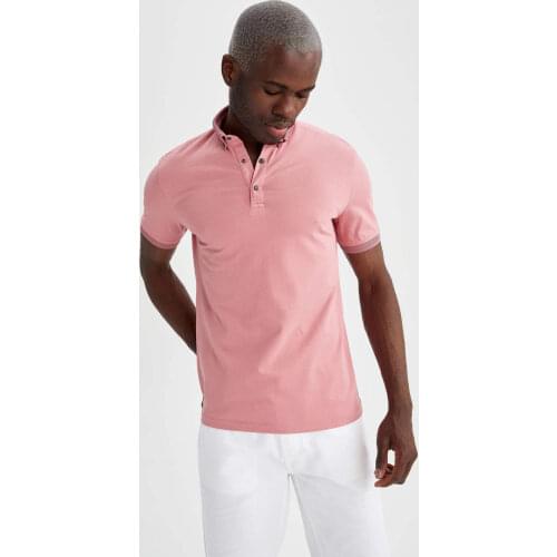 Short Sleeve Polos For Men DeFacto China