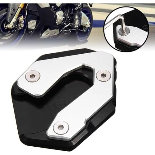 For Yamaha MT-09 2014-2018 MT09 Tracer XSR900 2016-2017 Motorcycle Kickstand Foot Side Stand Extension Enlarge Pad Support Plate