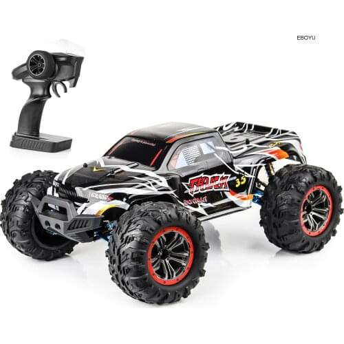 EBOYU F19A 2.4G 4WD High Speed RC Car 1:10 Brushless Motor RC Racing Car Climbing Car Drift Off Road Vehicle Gift Toy- 70 KM/h