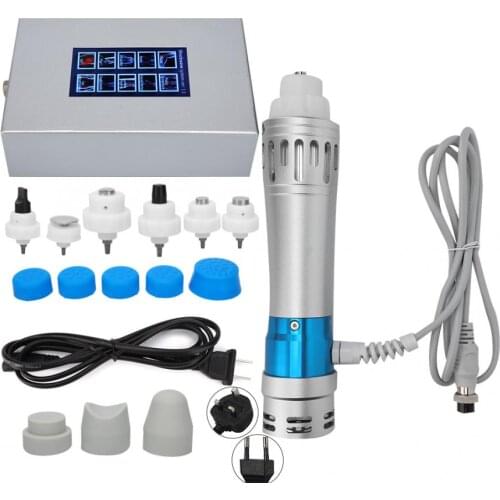 Electromagnetic Extracorporeal Shockwave Treatment Pain Relief Therapy ED Fascia Gun Vibration Massager Machine