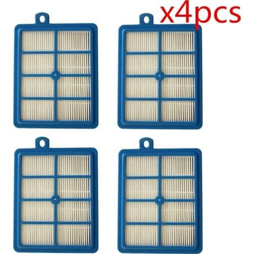 4Pcs HEPA Filter Vacuum Cleaner Parts For Electrolux Washable H12 EL4100 EL6986A EL4050 ZE346B ZUA3840P ZTI7635