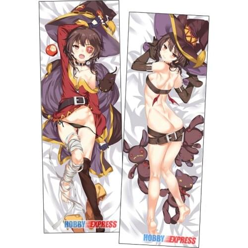 Hobby Express KonoSuba Megumin Anime Dakimakura Japanese Otaku Waifu Hugging Body Pillow Cover ZMZ00144