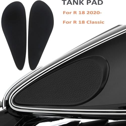 Motorcycle Side Fuel Tank Pad Kit Protector Stickers Decal Gas Knee Grip Traction Pads Tankpad For BMW R18 Classic R 18 2020