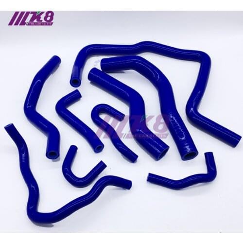 Silicone Radiator Hose Kit For Honda FIT L13/15 GE8 2009~ (9PCS) red/blue/black