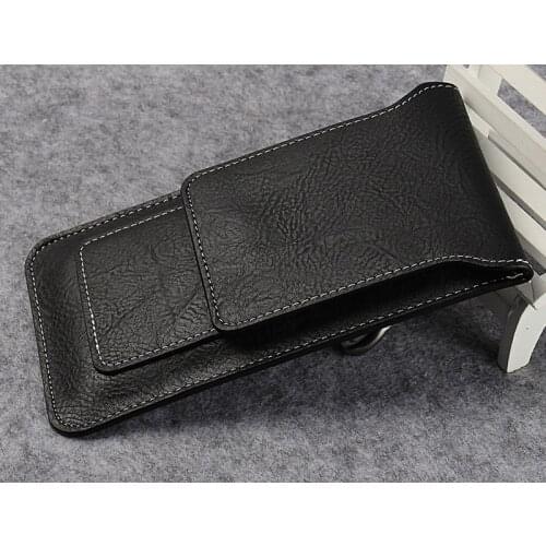 Hook Loop Leather Belt Clip Mobile Phone Case For Apple iPhone XR/XS/XS Max,Cubot X18 Plus/R11/Power/P20/J3/J3 Pro