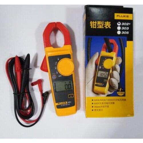 FLUKE 302+ F302+ Clamp Meter Clamp Multimeter