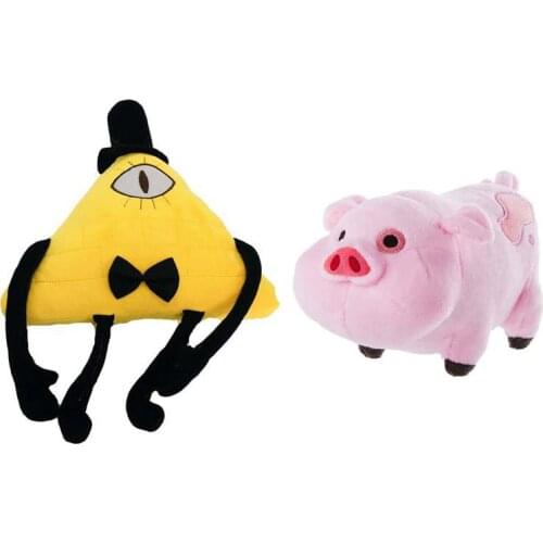 Disney Gravity Falls Bill Cipher stuffed Doll Christmas Birthday Gift for Kids Children Cartoon Anime Games Surrounding Toys