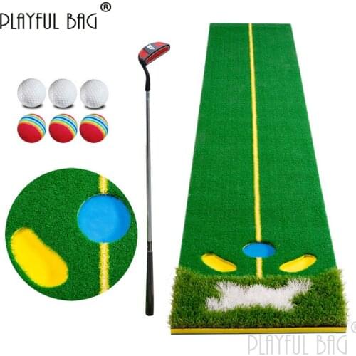 PB Playful bag Indoor golf Putter exerciser Office Home golf sport game equipment Putter practice blanket suit TK21S