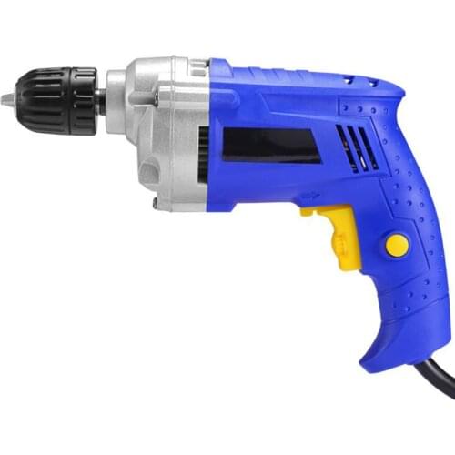 AC 220V 50hz 780W Handheld Electric Drill with 360 Degree Self-locking Chuck, Variable Speed Trigger Powerful Drill, 2-pin Plug
