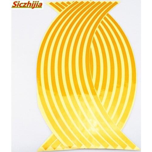 Styling car 15 and motorcycle "15"-18" wheel sticker 5 color reflective sticker for Opel Astra VAUXHALL MOKKA Zafira Insignia