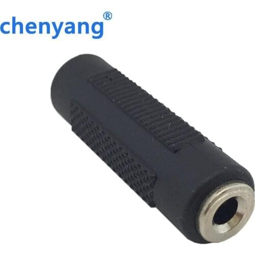 Stereo 3.5mm 1/8" Aux Female to Female Jack Audio Coupler Adapter F/F