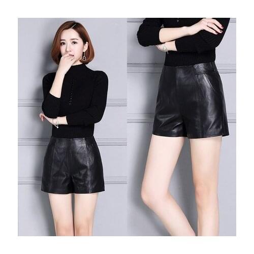 Top brand and 2020 Autumn Winter Sheepskin Slim Shorts KS52 high quality