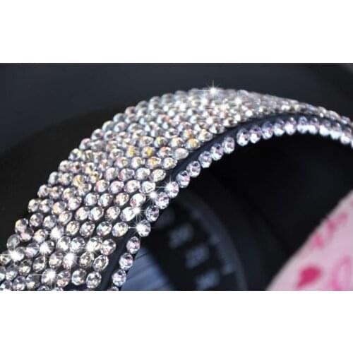 100 sheet 420pcs/sheet 6mm rhinestone car STRIP stickers Wholesale self-adhesive diamond crystal gems for paper crafts home diy
